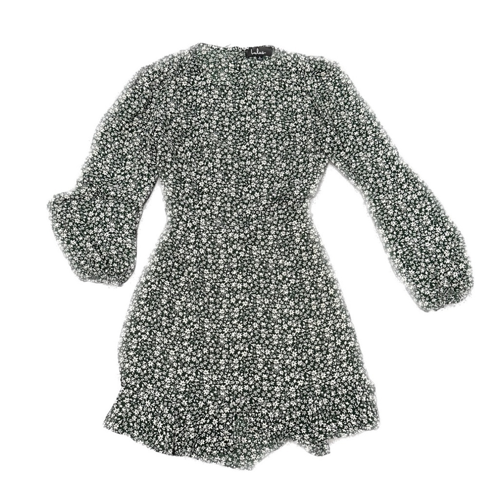 LULUS Floral Print Mini Dress S